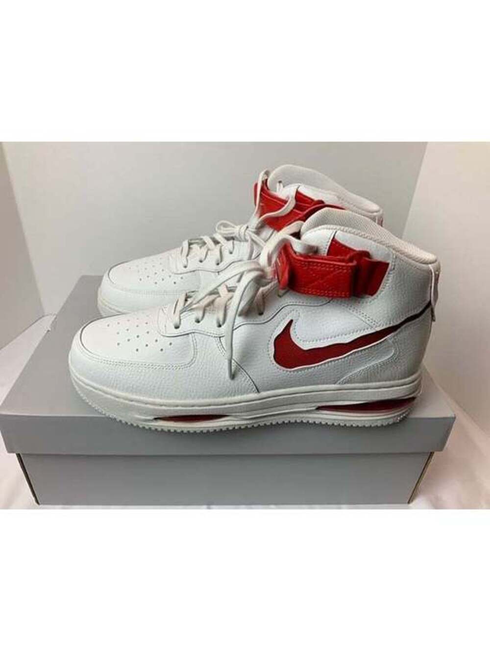 Nike Air Force 1 Mid Evo “White University Red” Size 10